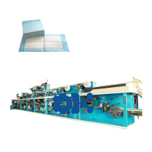 Disposable Absorbent Incontinence Underpad Make machine